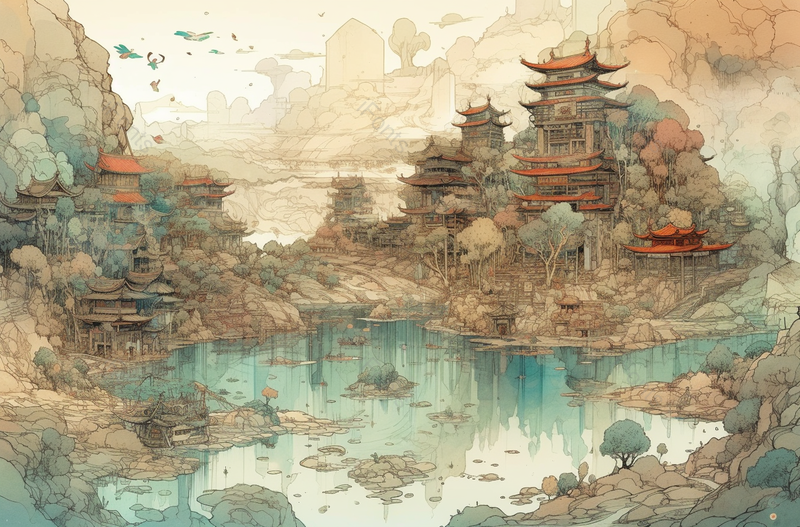 中国山水地形图背景,插画/手绘图,插画/手绘图库,插画/手绘图下载,插画/手绘
